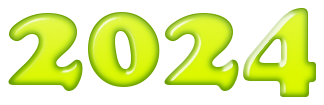 2024 Text Download Free Image Transparent PNG Image