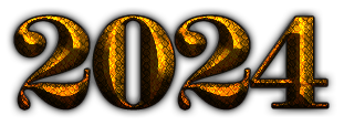 2024 Year HQ Image Free Transparent PNG Image