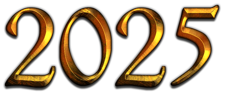 Happy New Year 2025 Exciting Night Transparent PNG Image