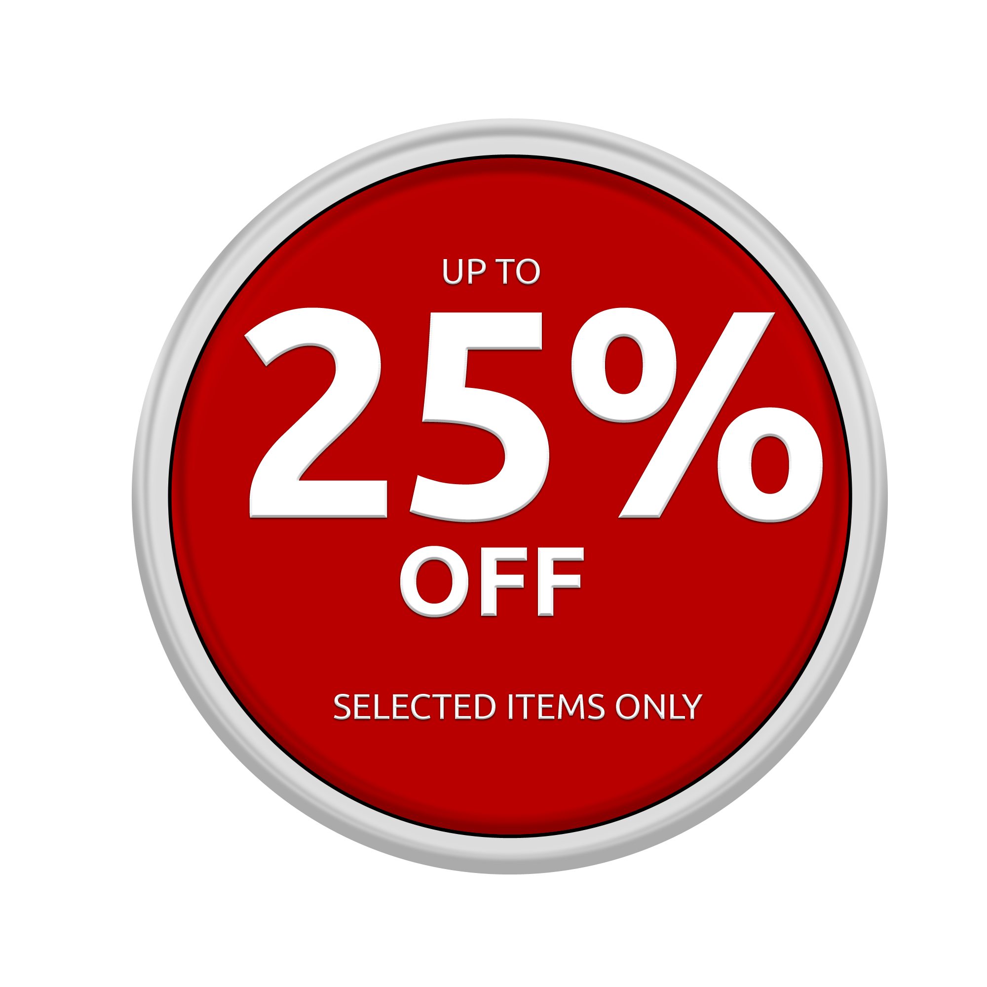 25 percent Off Free Download Png Transparent PNG Image