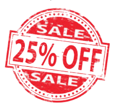 25 percent Off Free Png Image Transparent PNG Image