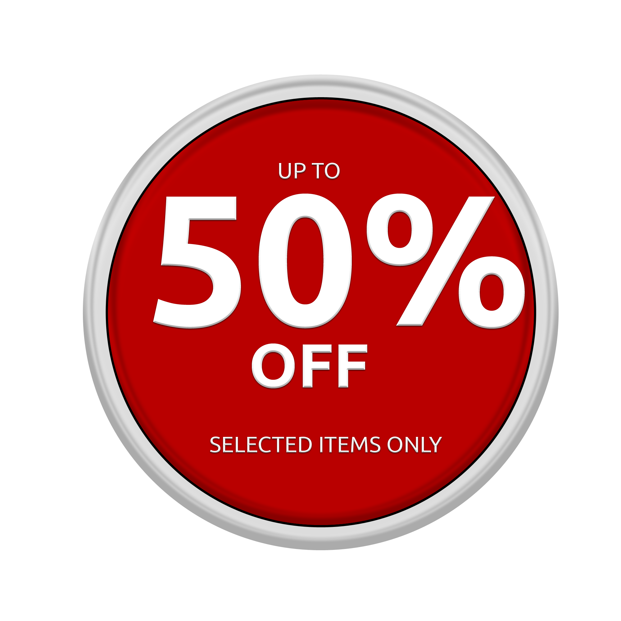 50 percent Off Png Image Transparent PNG Image