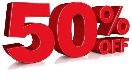 50 percent Off Png File Transparent PNG Image