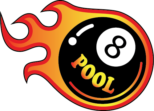 8 Ball Pool Logo Free Clipart HQ Transparent PNG Image