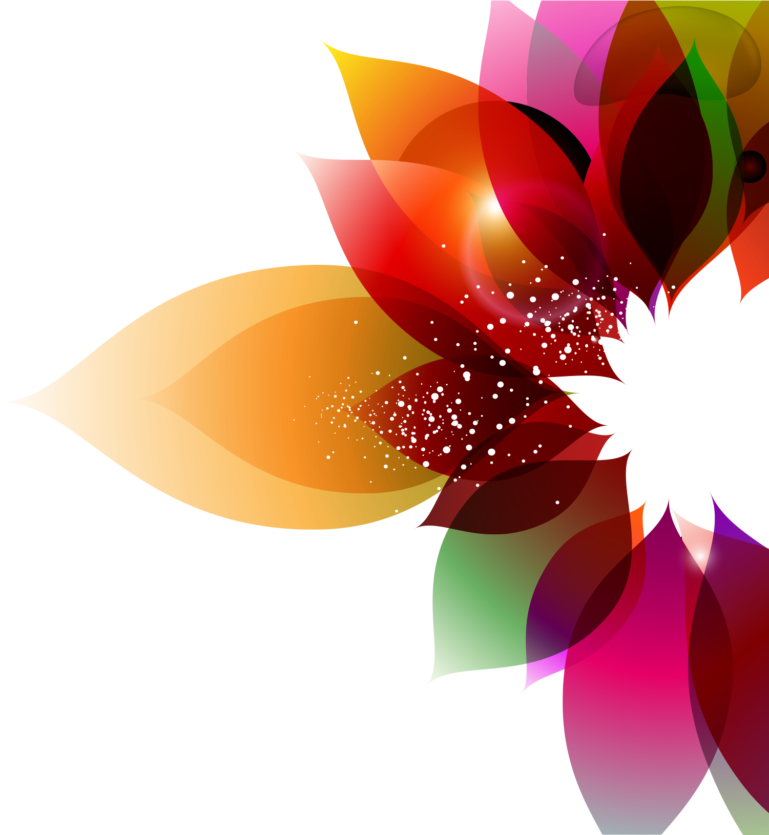 Abstract Flower Free HD Image Transparent PNG Image