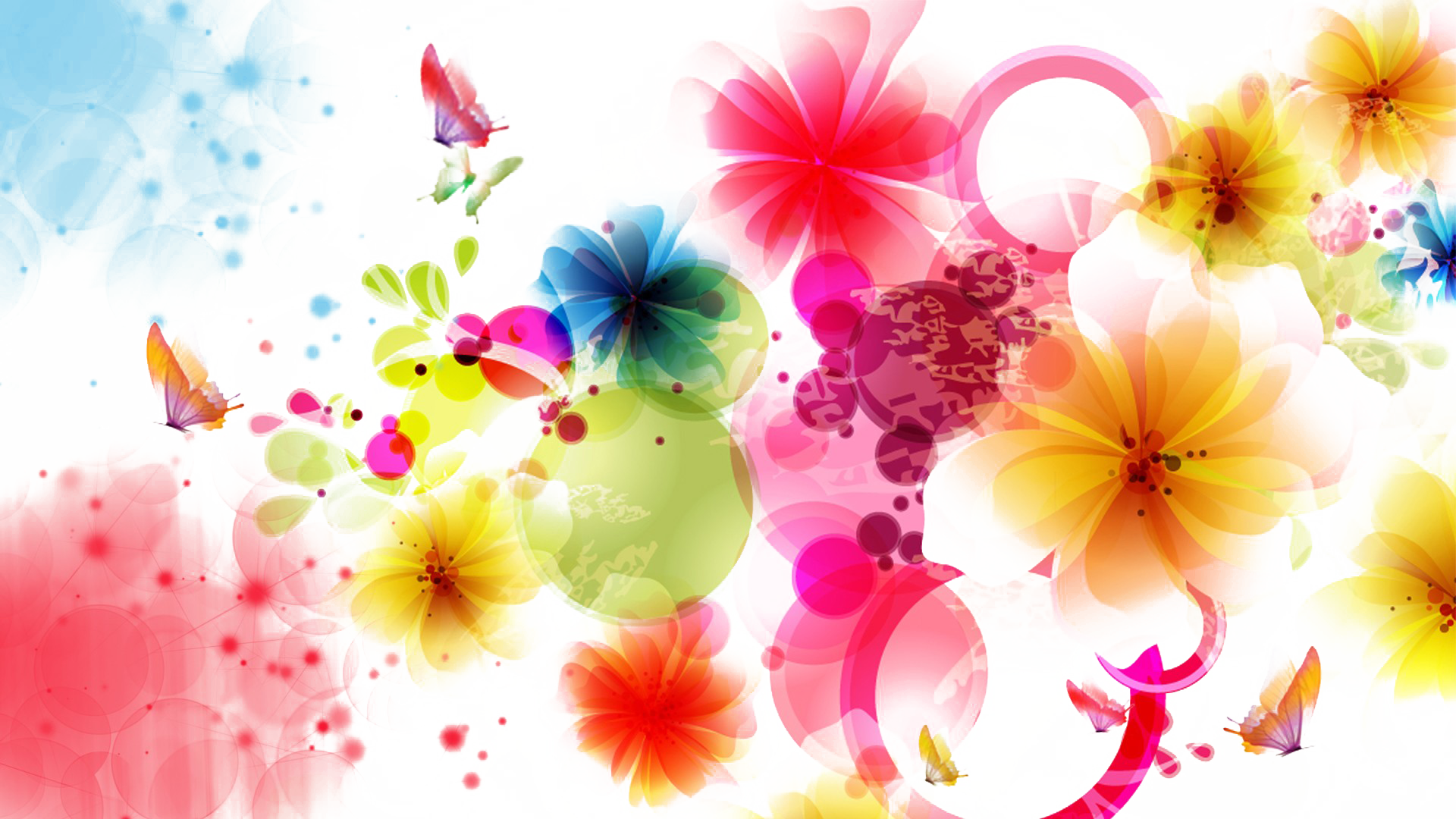 Abstract Flower Free HQ Image Transparent PNG Image