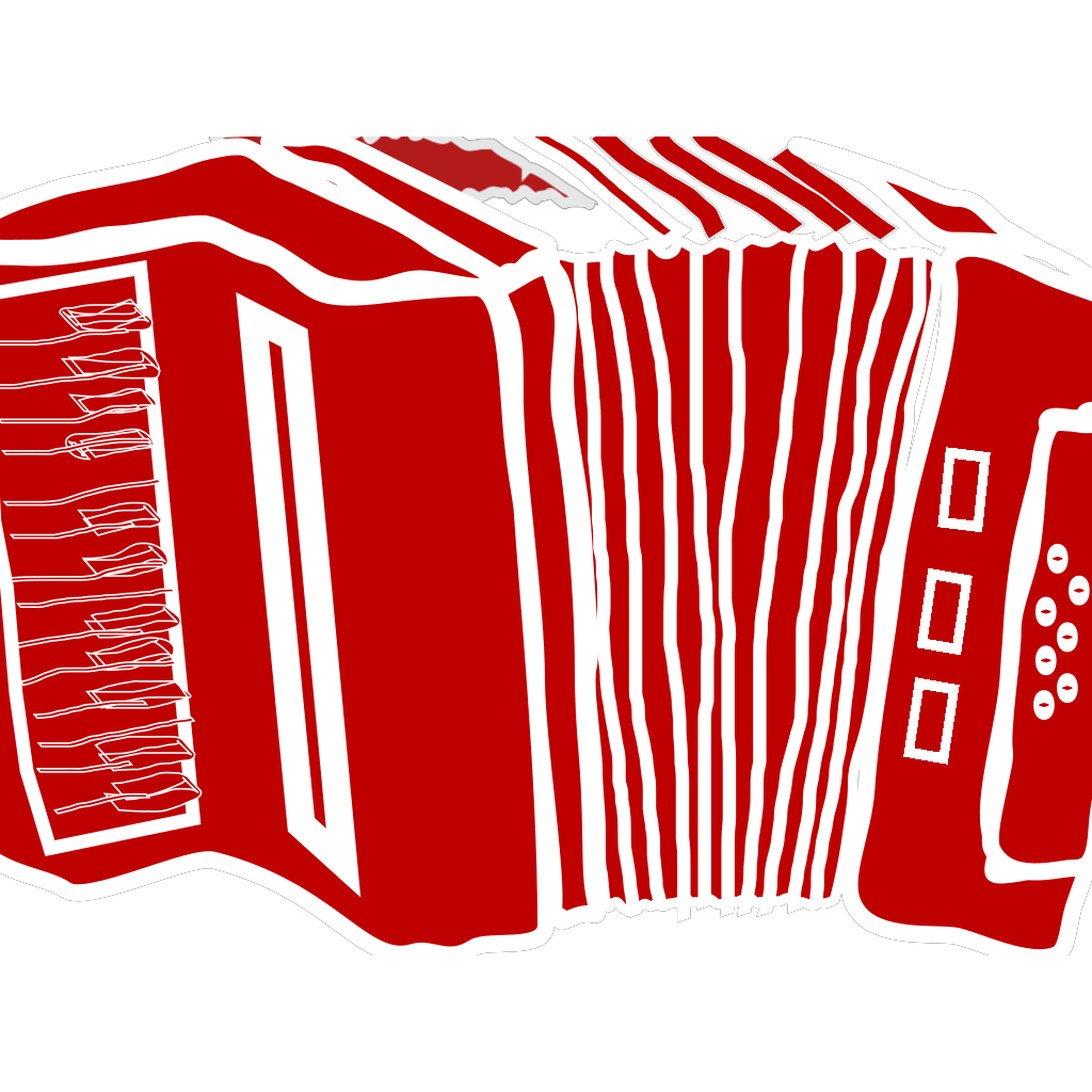 Vector Red Accordion Free Download PNG HQ Transparent PNG Image