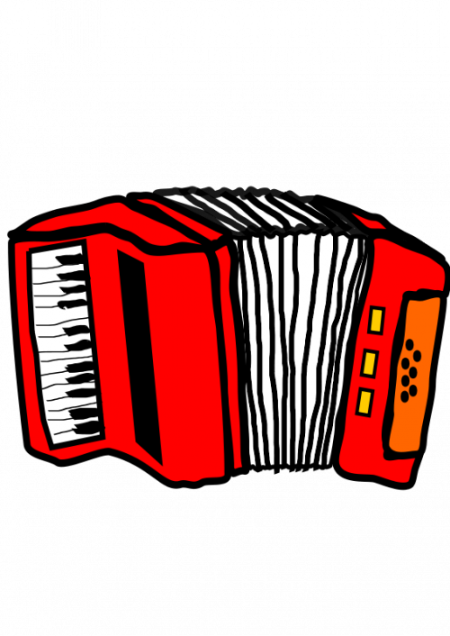 Photos Vector Red Accordion Free PNG HQ Transparent PNG Image