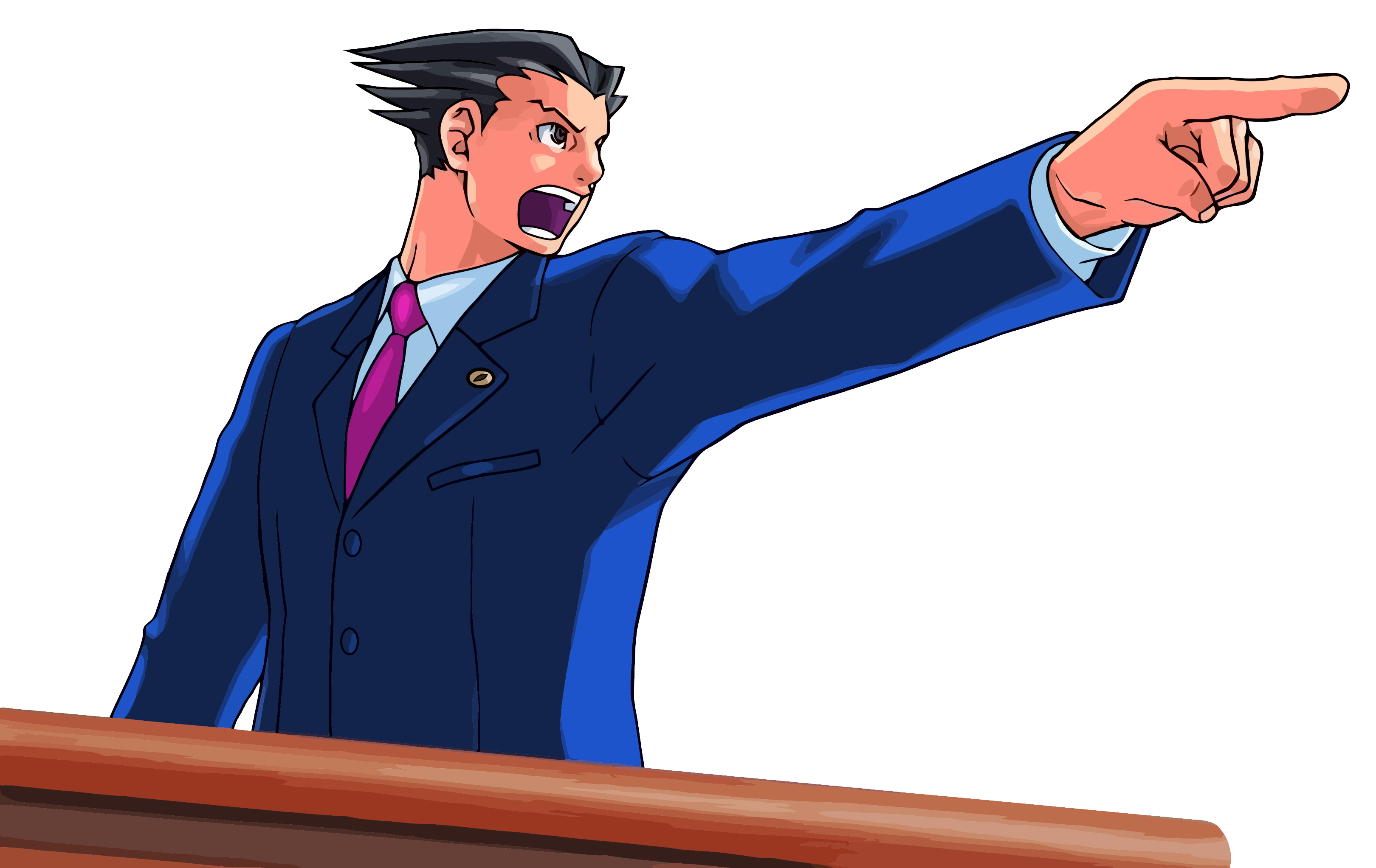 Ace Attorney Png Image Transparent PNG Image