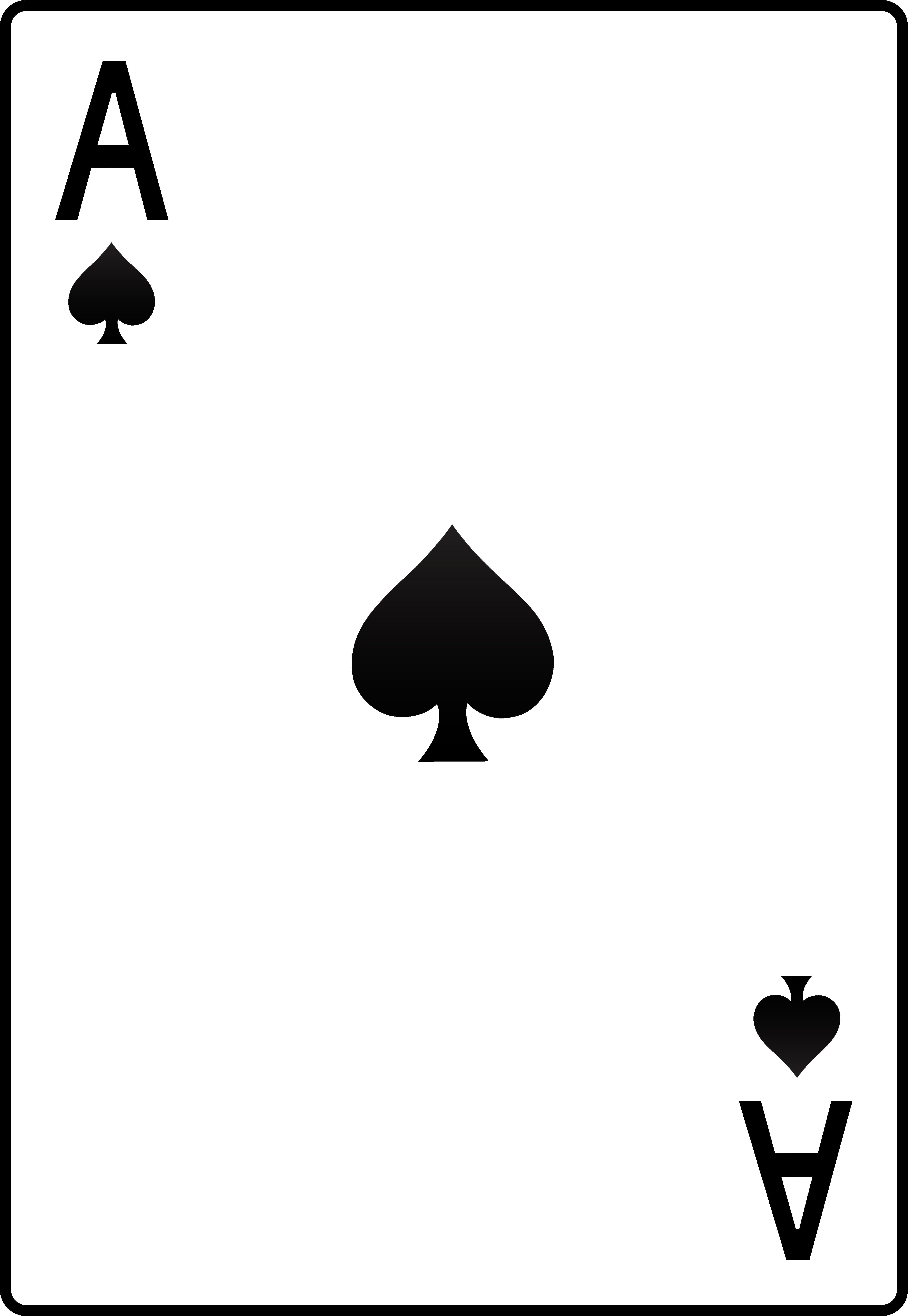 Ace Card File Transparent PNG Image