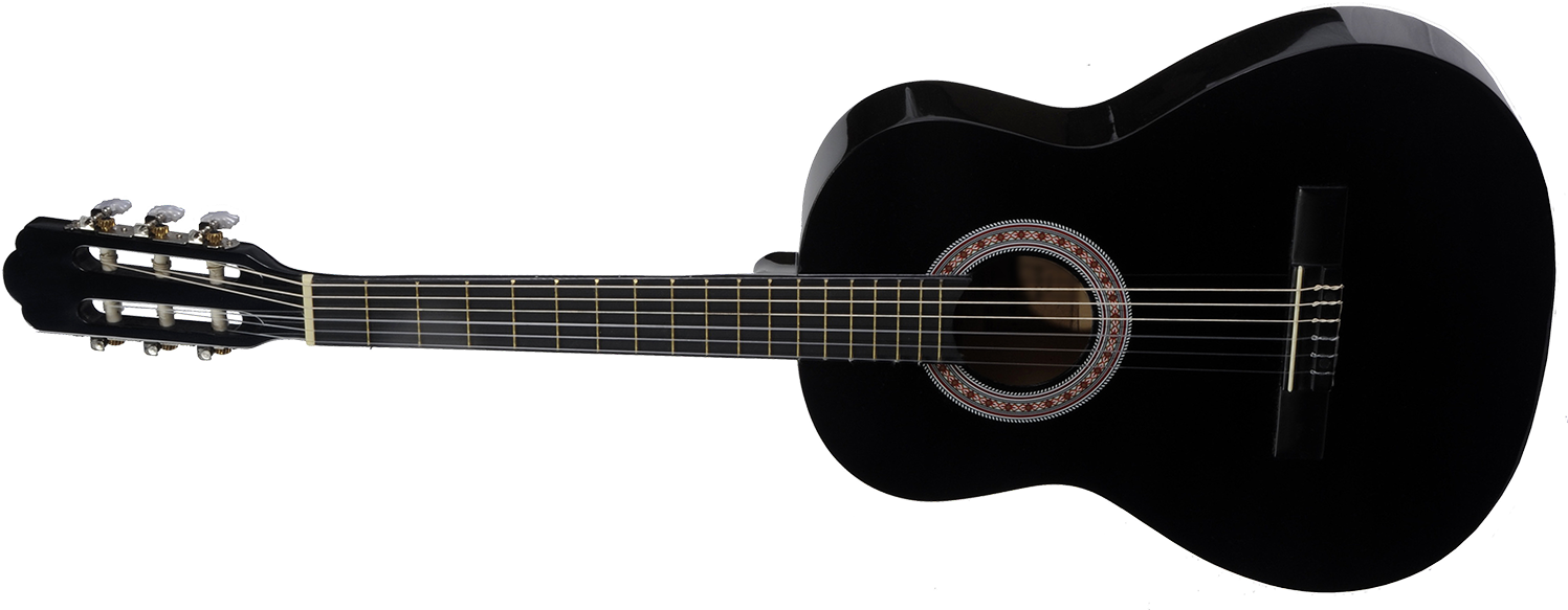 Guitar Acoustic Black PNG Image High Quality Transparent PNG Image