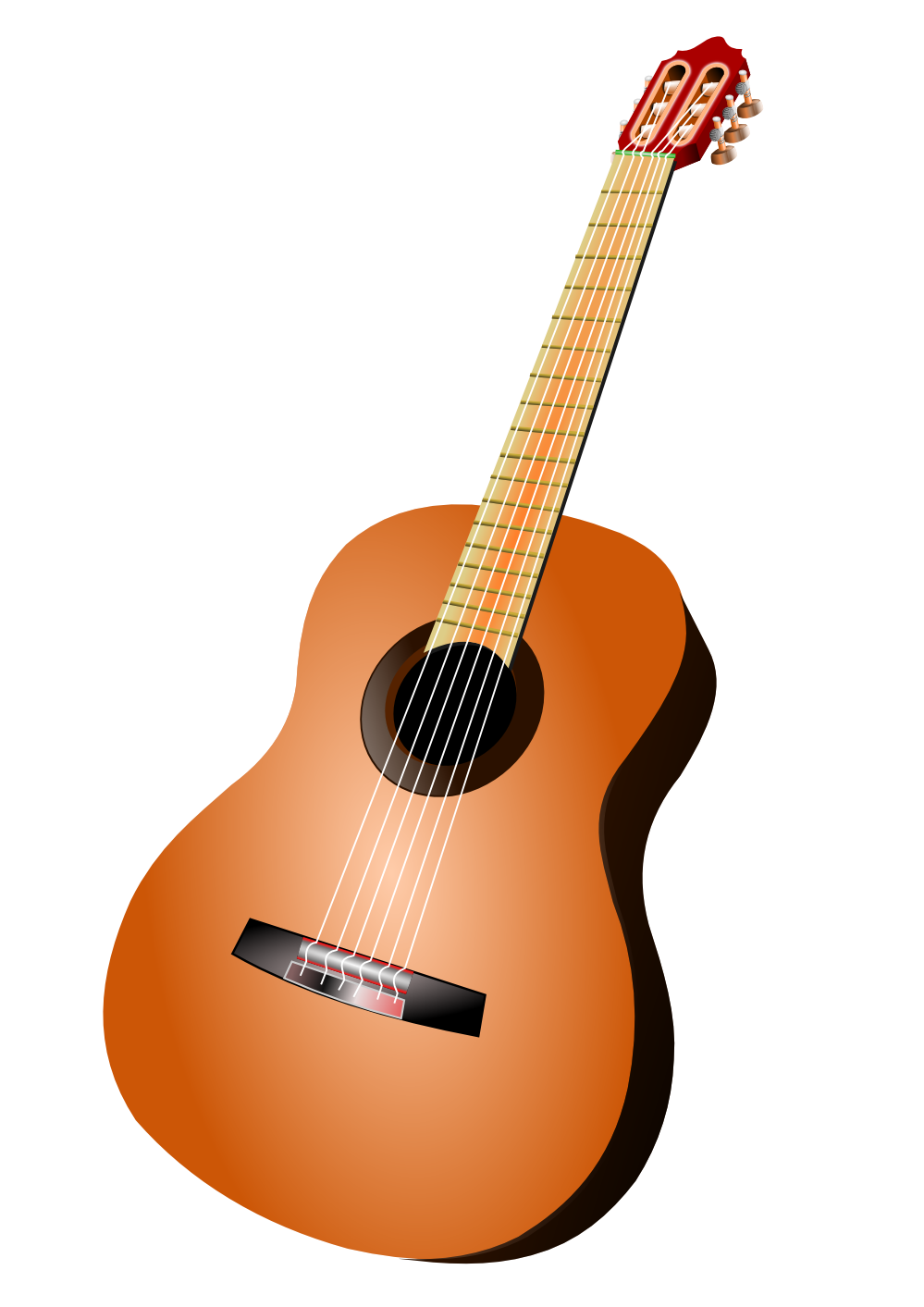 Guitar Acoustic Vector Music HD Image Free Transparent PNG Image