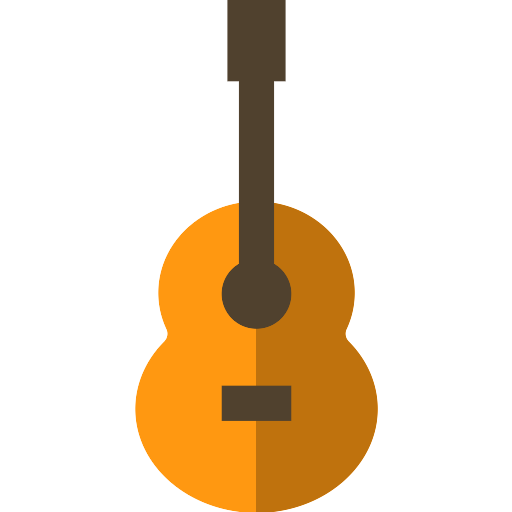 Guitar Acoustic Vector Yellow PNG Download Free Transparent PNG Image