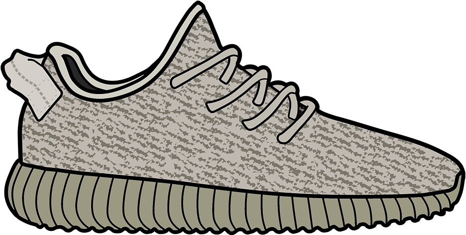 Yeezy Sneakers Originals Adidas Shoe PNG File HD Transparent PNG Image