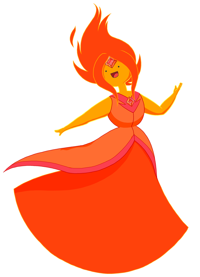 Princess Flame Adventure Time Free HD Image Transparent PNG Image