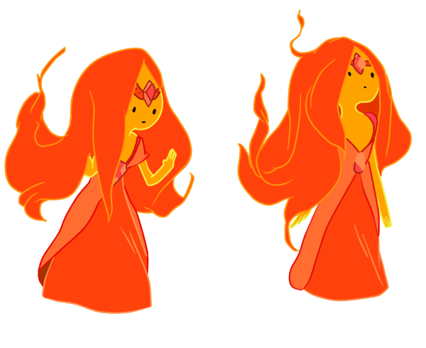 Princess Flame Adventure Time PNG File HD Transparent PNG Image