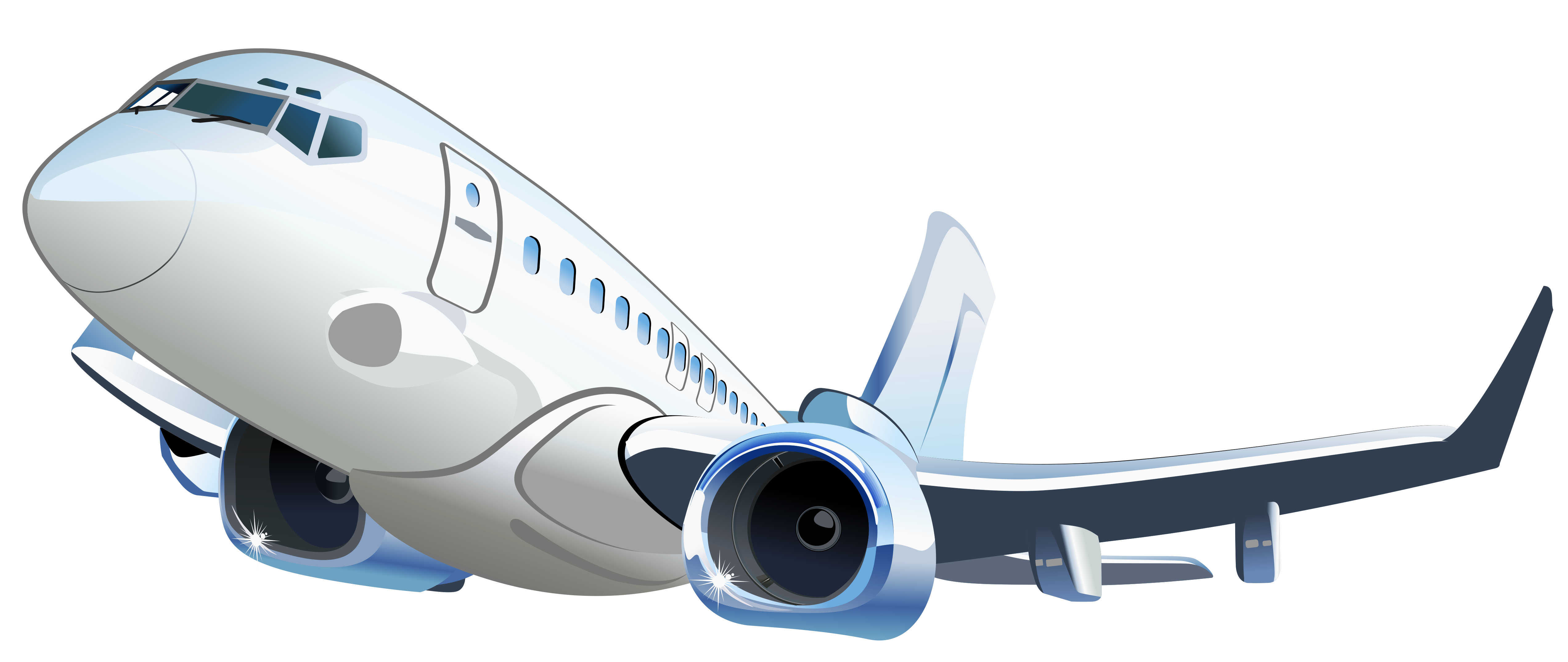 Flying Airplane Vector PNG Download Free Transparent PNG Image