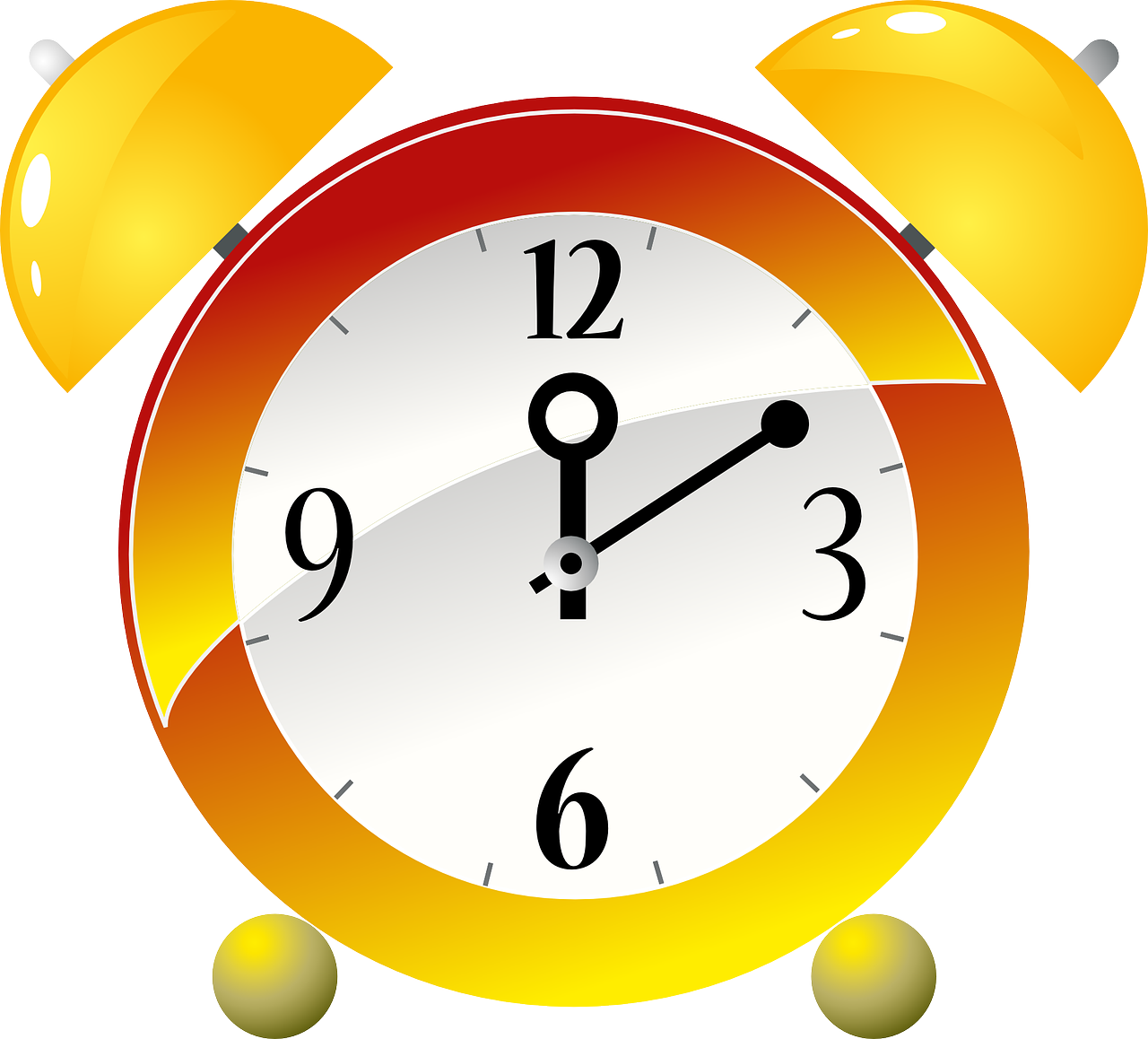 Alarm Analog Clock Download HQ Transparent PNG Image