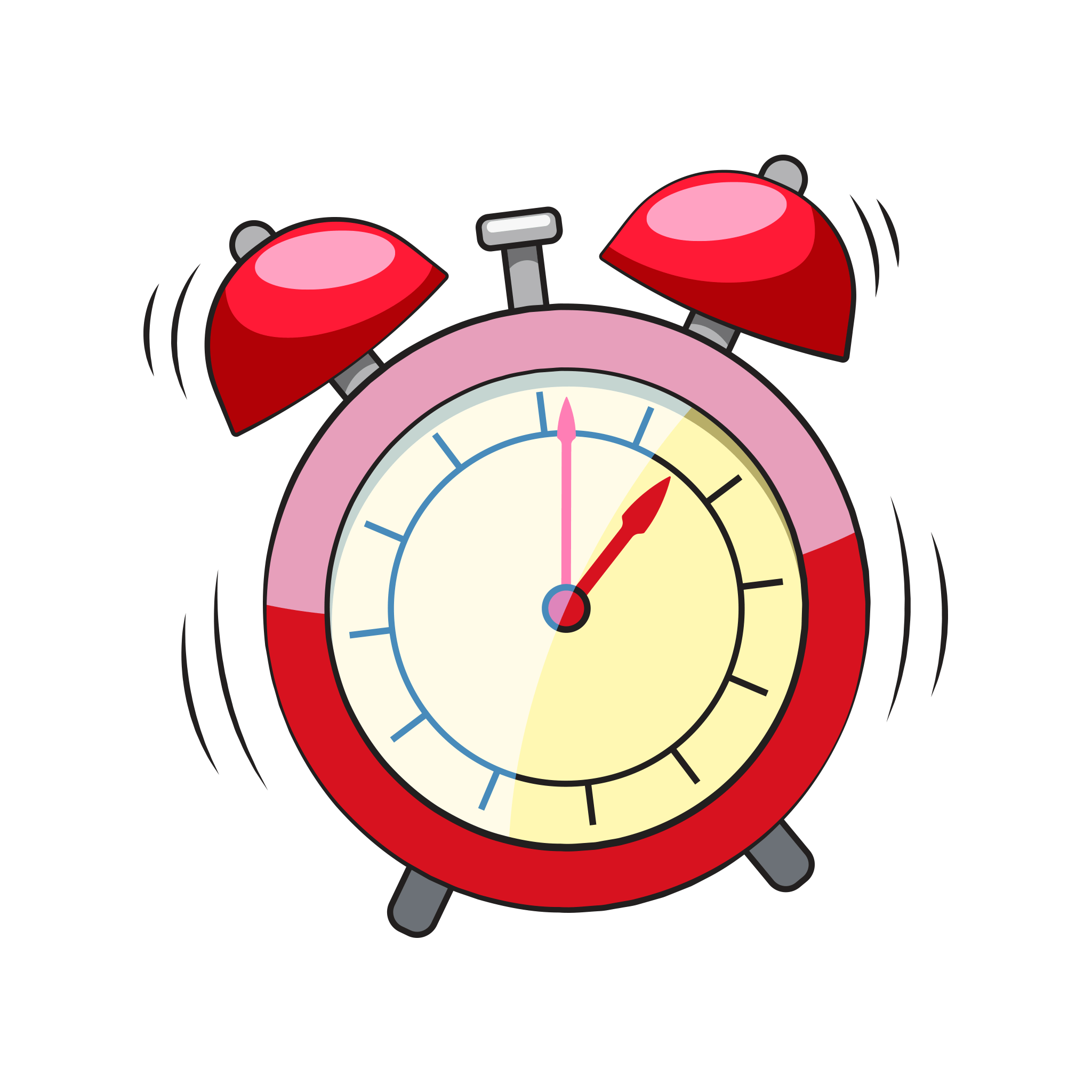 Alarm Red Free Clipart HD Transparent PNG Image