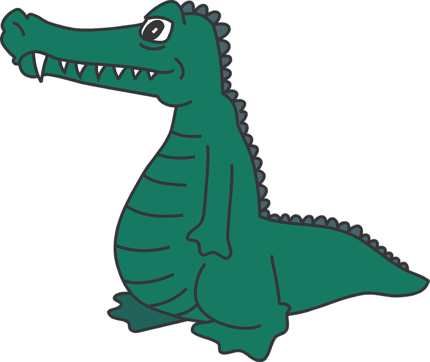 Alligator Vector Free HQ Image Transparent PNG Image