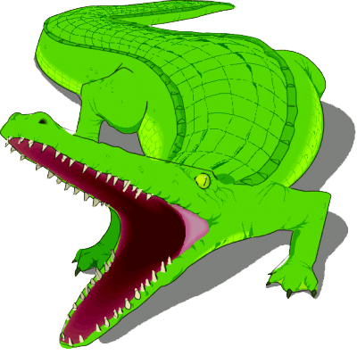 Alligator Clipart Transparent PNG Image