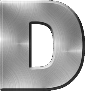 D Alphabet Png Transparent PNG Image