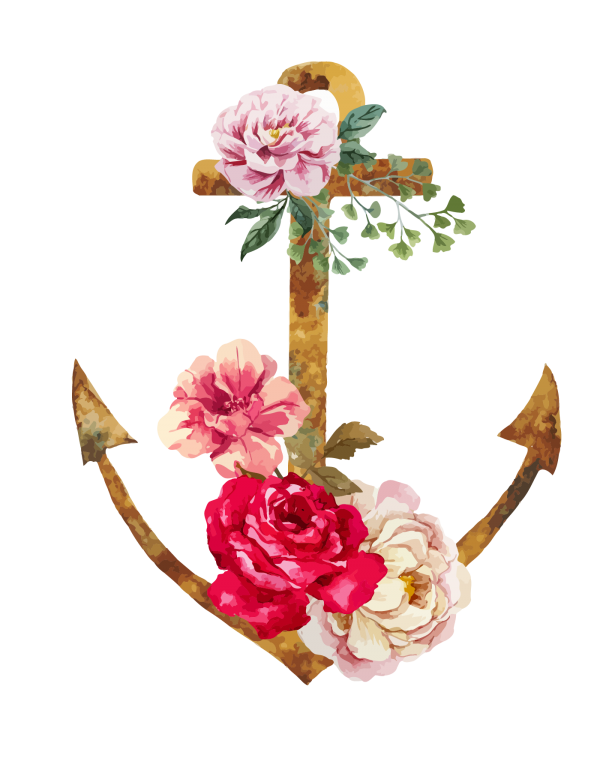 Watercolor Anchor Free Clipart HD Transparent PNG Image