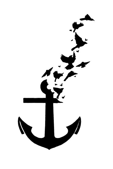 Anchor Tattoos Transparent Transparent PNG Image