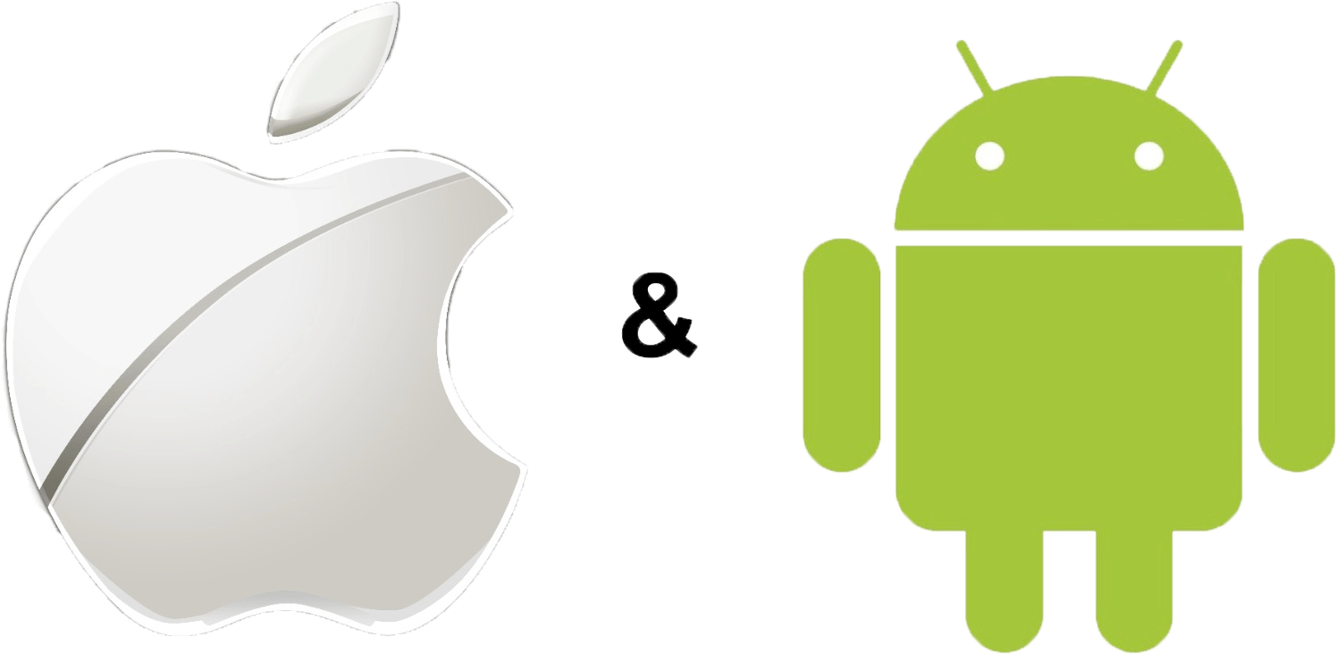 Logo Android Vs Apple Iphone Free HQ Image Transparent PNG Image