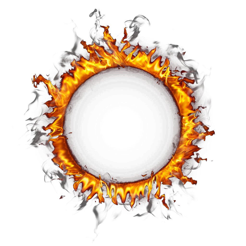 Fire Of Ring Border Circle Download Free Image Transparent PNG Image