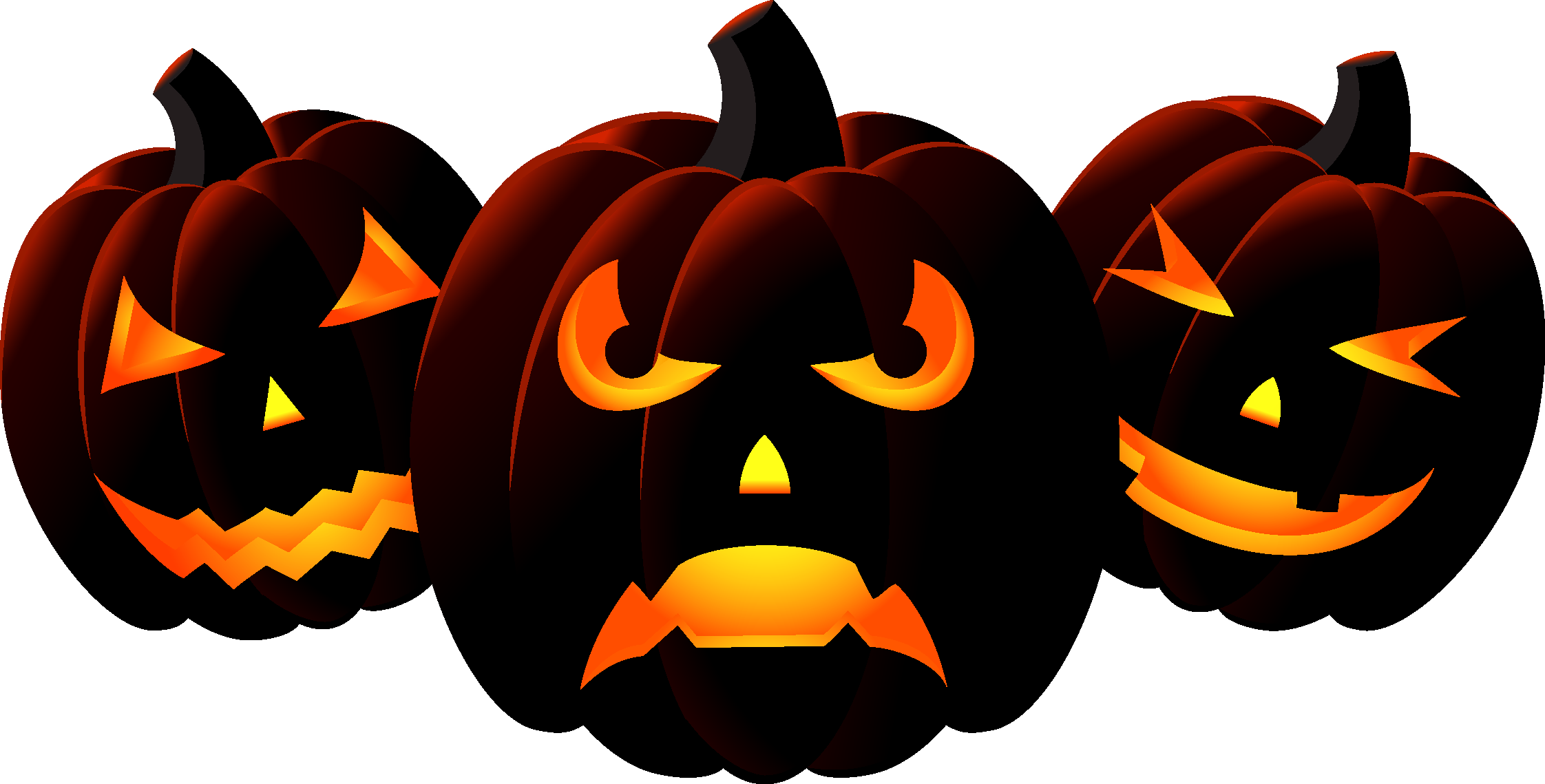 Scary Halloween Tens! Sounds Android Pumpkin Transparent PNG Image