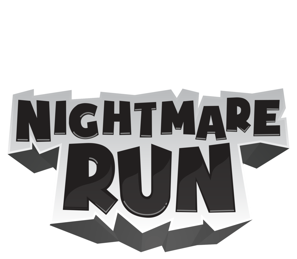 Run Runner Text Nightmare Bendy Machine Transparent PNG Image