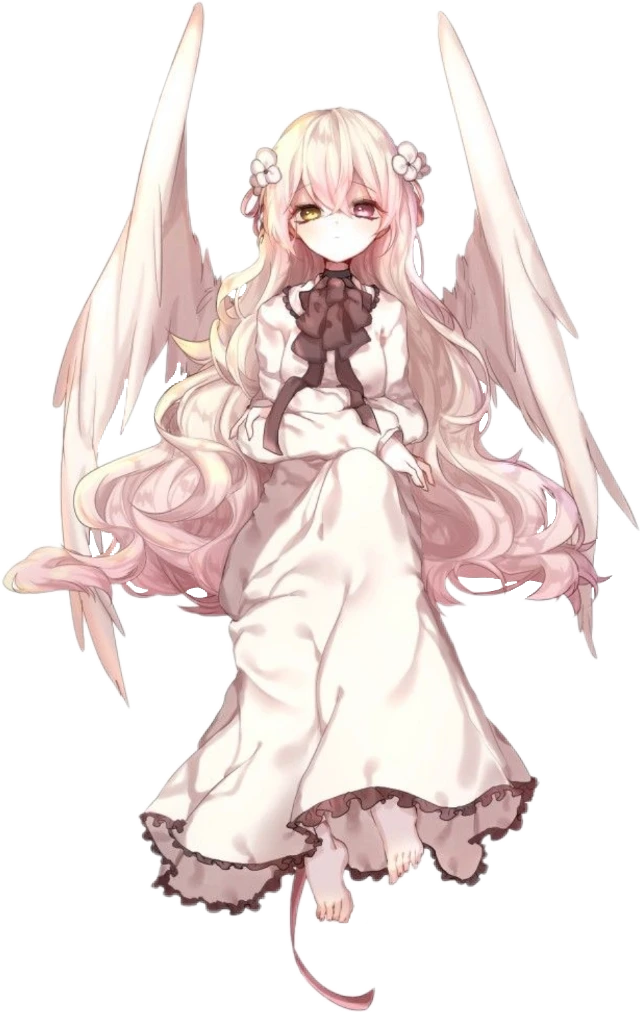 Girl Anime Angel Free HQ Image Transparent PNG Image