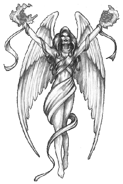 Angel Tattoos Png Picture Transparent PNG Image