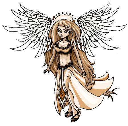 Angel Tattoos Png Transparent PNG Image