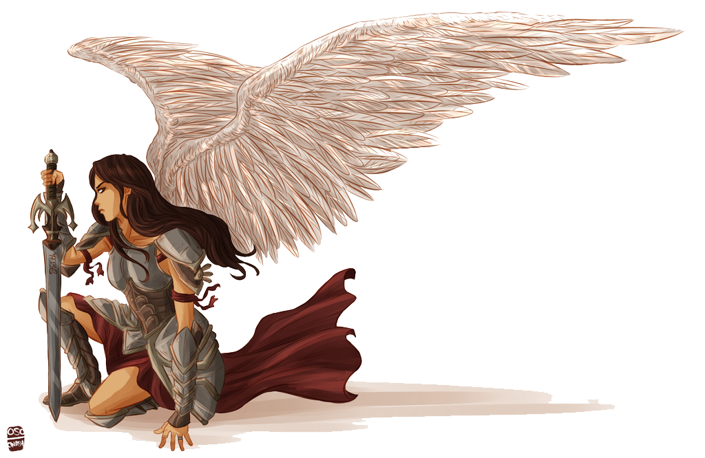 Angel Warrior Free Png Image Transparent PNG Image