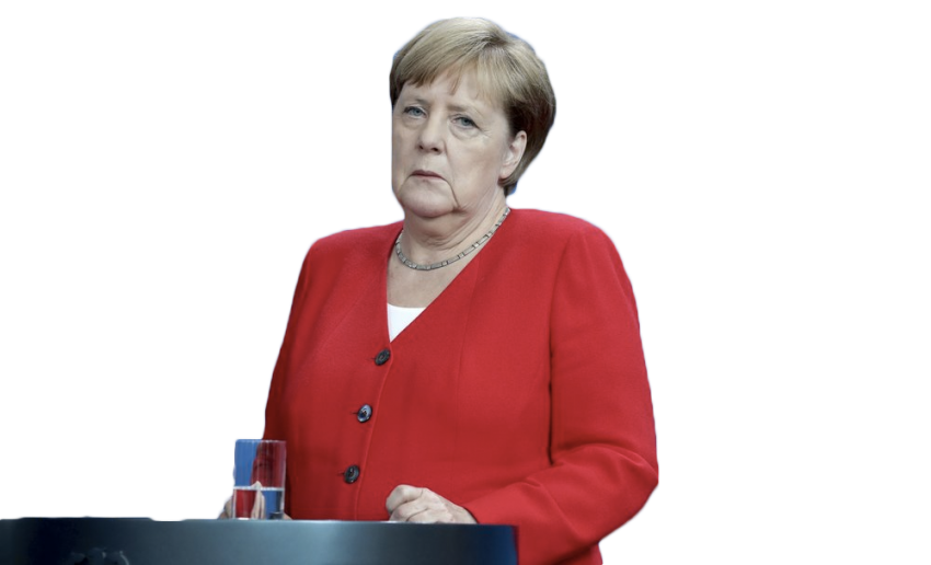 Merkel Pic Angela Free Clipart HQ Transparent PNG Image