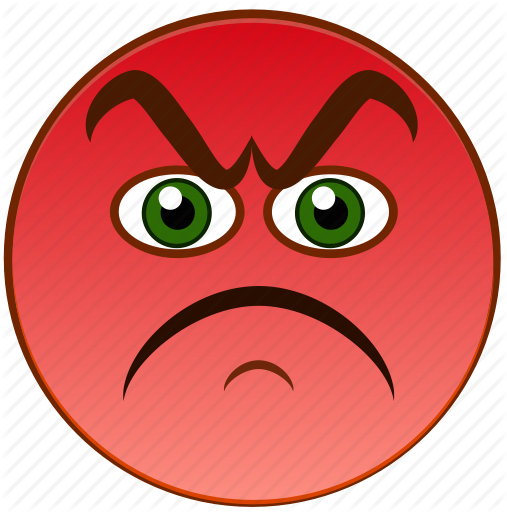 Angry Emoji Photos Transparent PNG Image