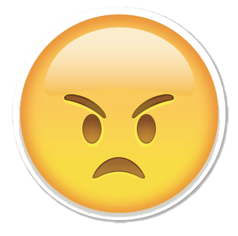 Angry Emoji File Transparent PNG Image