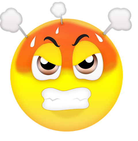 Angry Emoji Image Transparent PNG Image