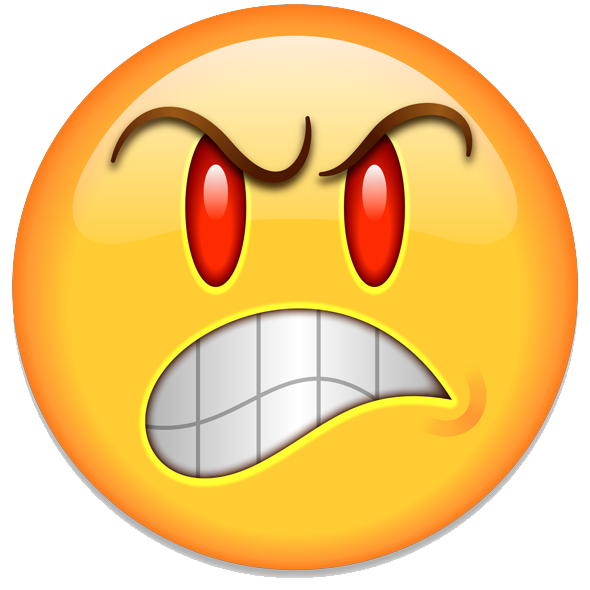 Angry Emoji Transparent Transparent PNG Image