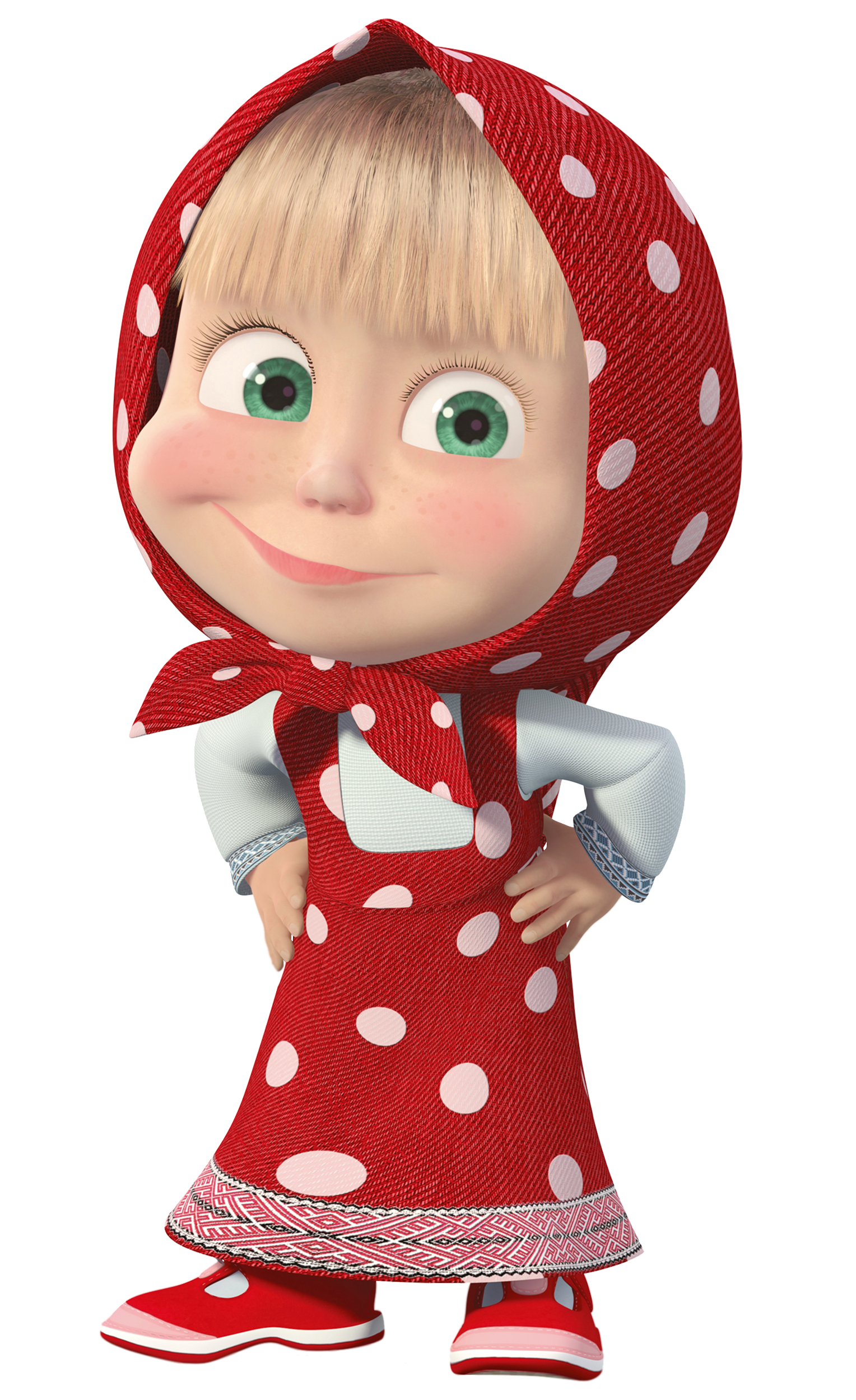 And Masha Dress Bear The With Transparent Transparent PNG Image