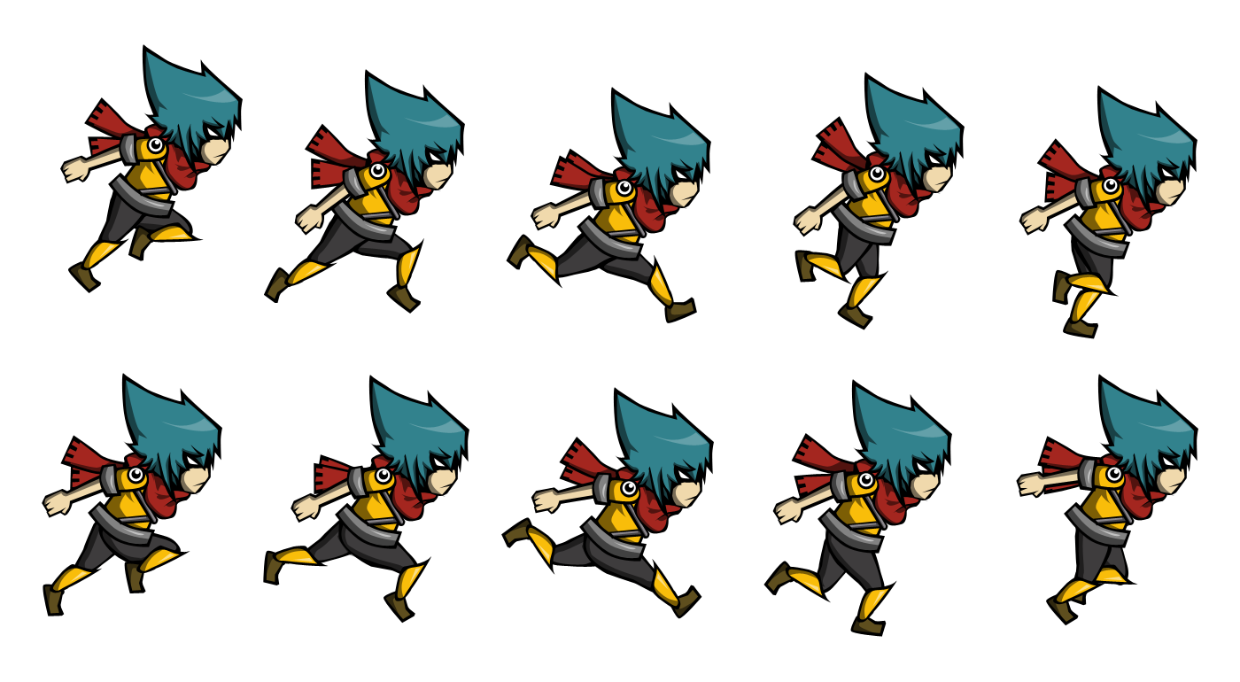 Computer Sprite Figure Character Fictional 2D Animation Transparent PNG Image