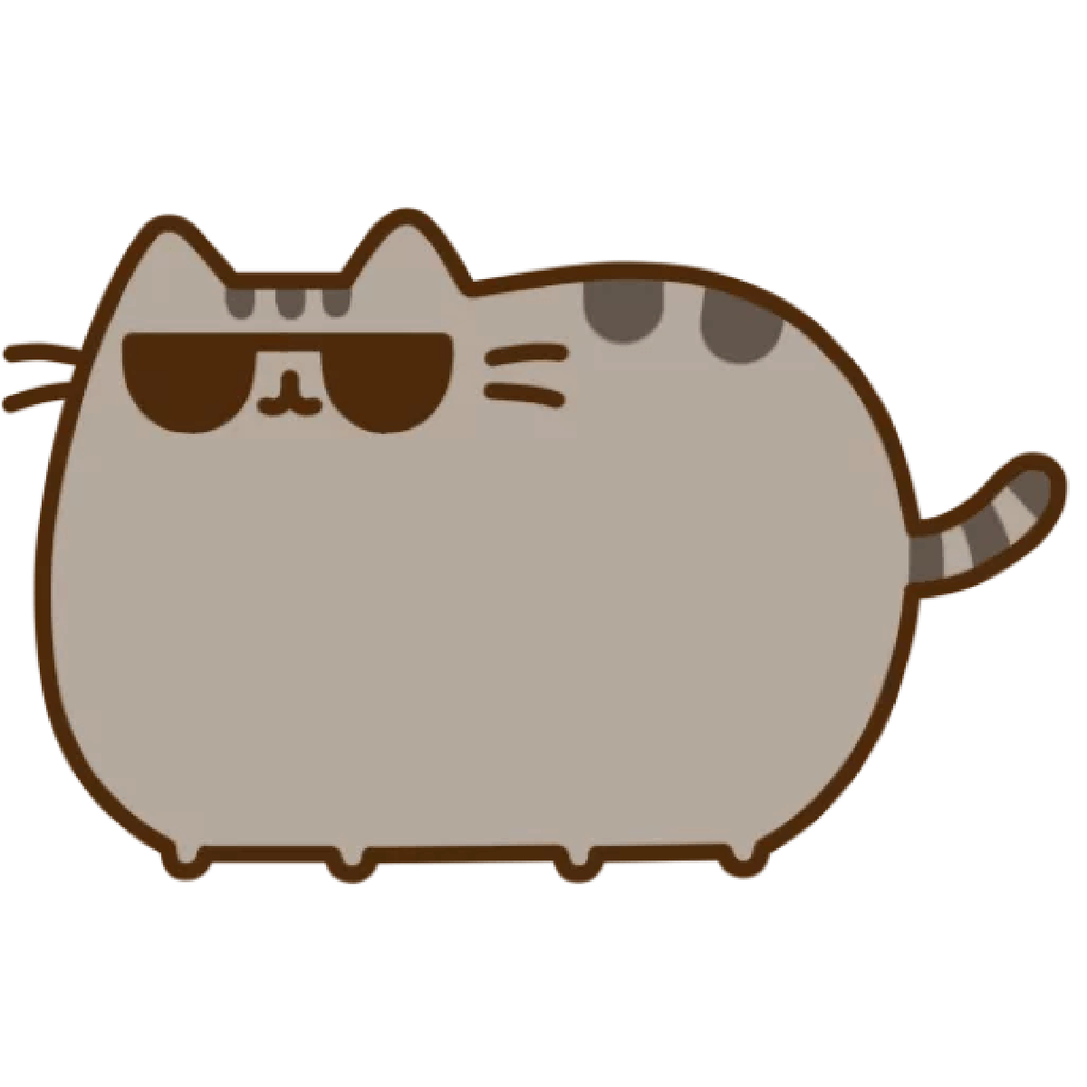 Brown Icons Pusheen Cat Computer Vision Care Transparent PNG Image