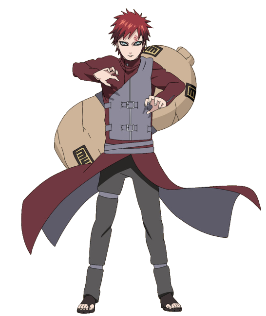 Naruto Gaara Free HD Image Transparent PNG Image