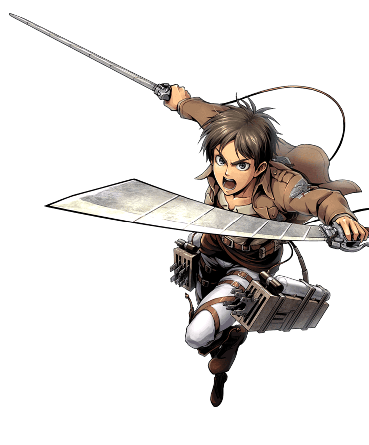 Yeager Eren Render PNG Image High Quality Transparent PNG Image