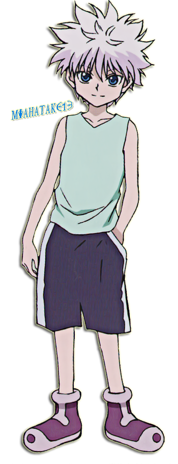 Killua X Zoldyck Hunter Free Clipart HQ Transparent PNG Image