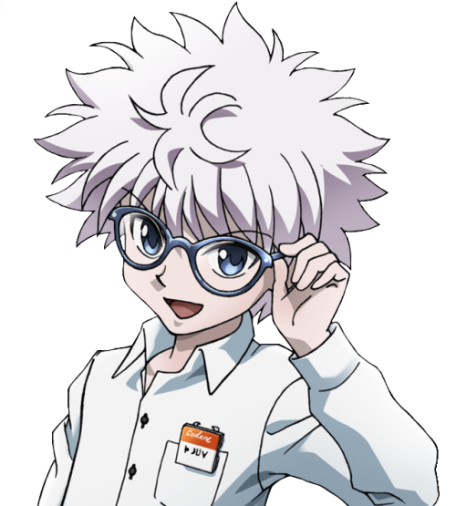 Killua X Zoldyck Hunter Free Clipart HQ Transparent PNG Image