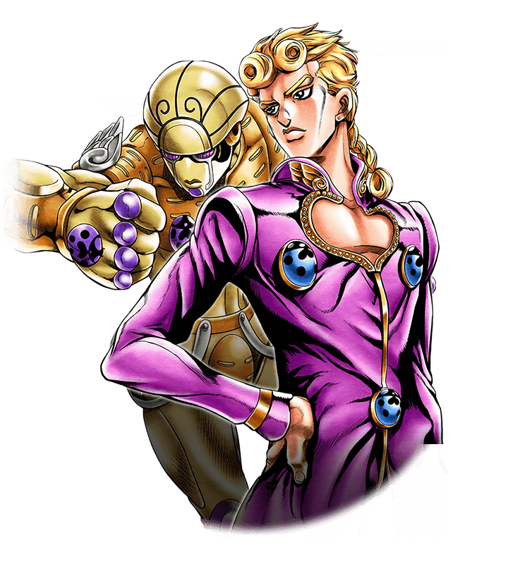 Giovanna Giorno Anime PNG File HD Transparent PNG Image