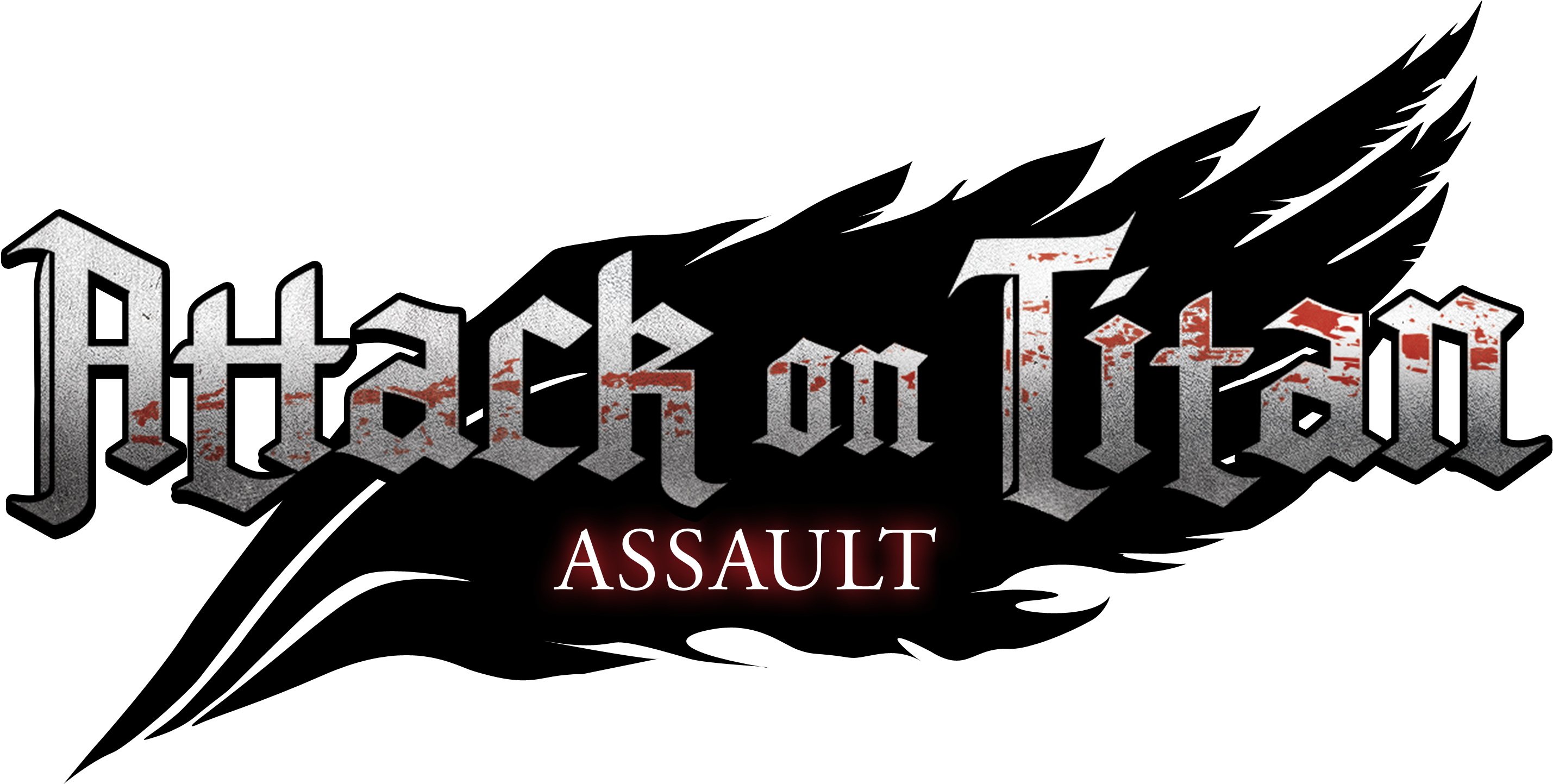 On Attack Titan Word Logo Transparent PNG Image